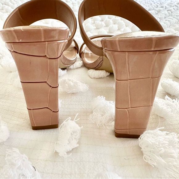 | dv by dolce vita • selsta textured open toe heel • size 6 | - Picture 5 of 10